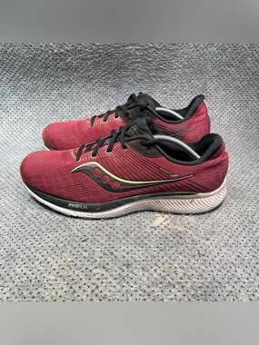 Saucony Guide 14 Maroon Running Shoes Size 12 Men’s